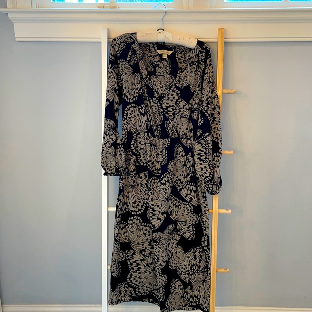 Presley Skye Silk dress with pockets sz S